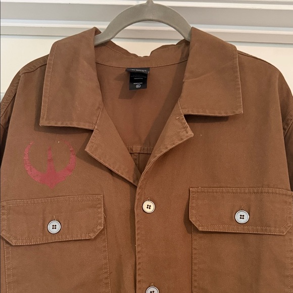 Our Universe Star Wars Andor Logo Shacket EUC XL - Picture 5 of 8